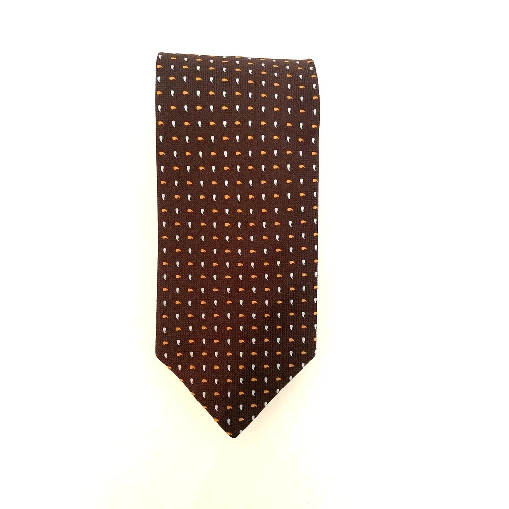 ERMENEGILDO ZEGNA MEN'S TIE, SILK, GREAT COLORS EXCELLENT CONDITION 56' x 3 1/2